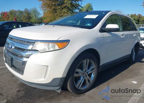 2012 Ford Edge Sel из США, поврежденный, VIN 2FMDK3J96CBA01470